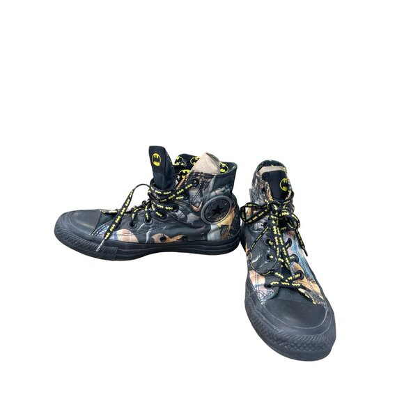 Converse Batman High-Top womans leather canvas sneakers Size 7 SKU 8980 - Picture 2 of 16